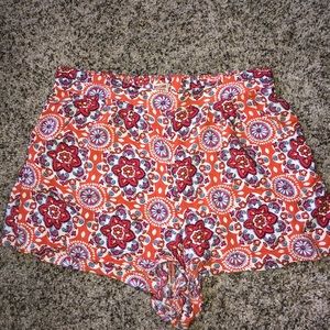 Mission Patterned shorts